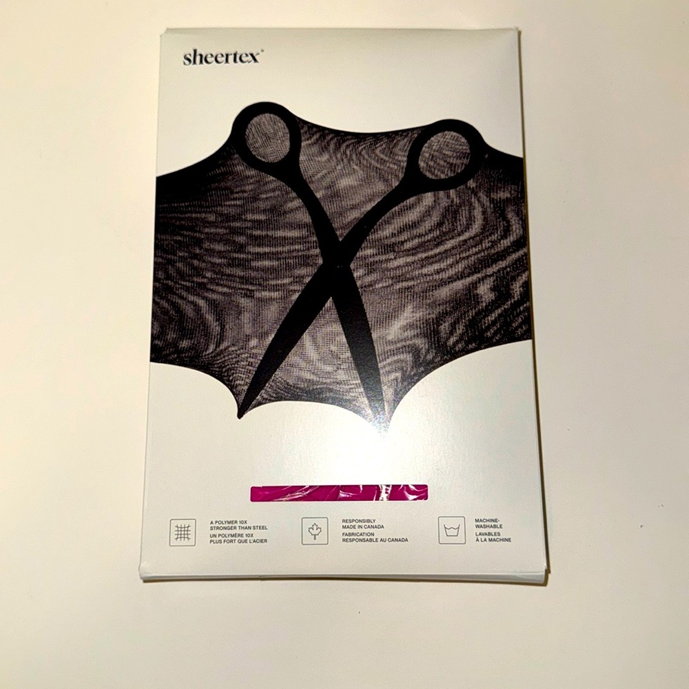 Sheertex Barbie Pink Semi-Opaque Rip-Resist Tights Sz 2XL